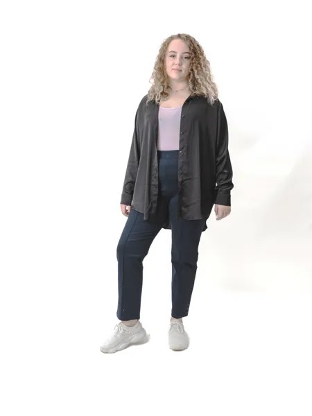 Брюки женские Каляев 66904 синие 58 RU