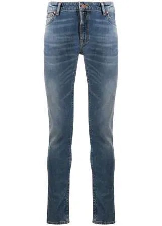 Nudie Jeans джинсы Skinny Lin с эффектом потертости