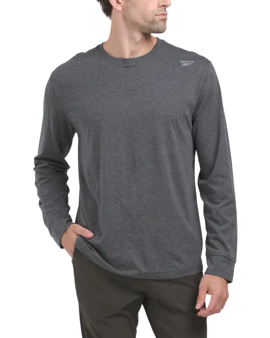 Футболка Вольт Reebok, цвет Charcoal Heather