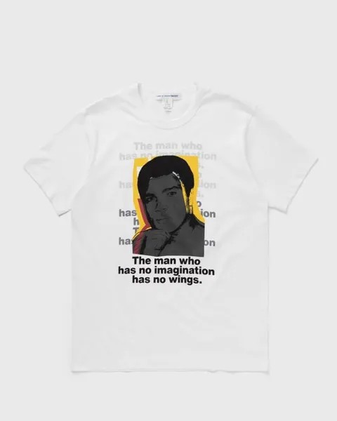 Футболка Comme Des Garçons Shirt Mens T-Shirt Knit, белый