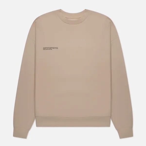 Мужская толстовка PANGAIA 365 Basic Crew Neck бежевый, Размер XS