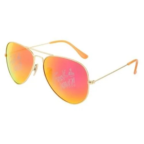 Солнцезащитные очки 8817 золотистые розовые