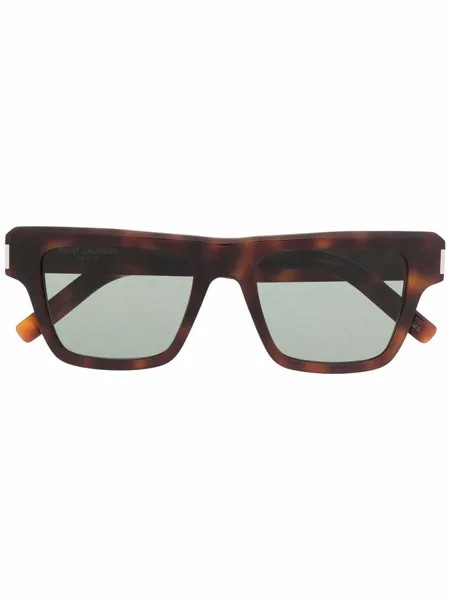 Saint Laurent Eyewear солнцезащитные очки в квадратной оправе