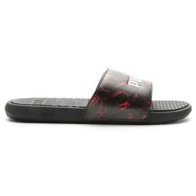 Мужские черные повседневные сандалии Puma Cool Cat Ion Slides 38951201