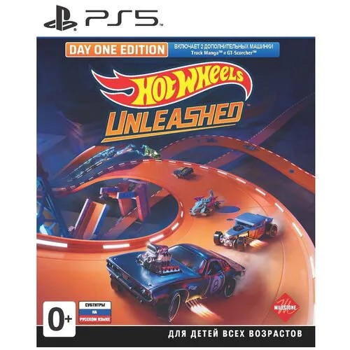 Игра для PlayStation 5 Hot Wheels Unleashed. Day One Edition, русские субтитры
