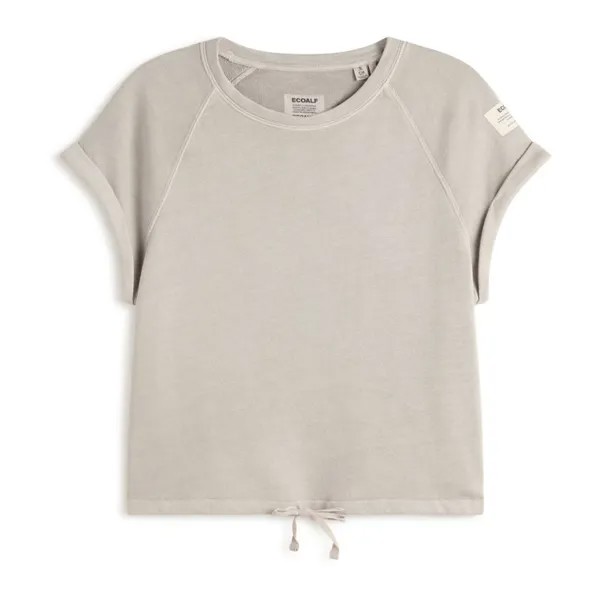 Толстовка Ecoalf Reine short sleeve, бежевый