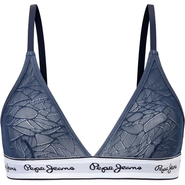 Бюстгальтер Pepe Jeans Mesh, синий