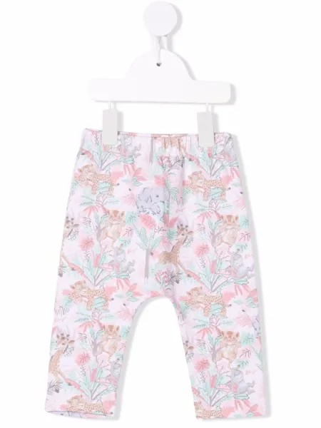 Kenzo Kids легинсы с принтом