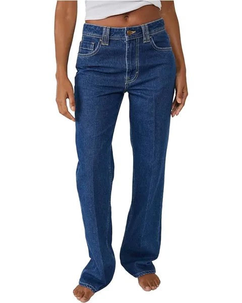 Джинсы Free People Ava High-Rise Bootcut, цвет Timeless Blue