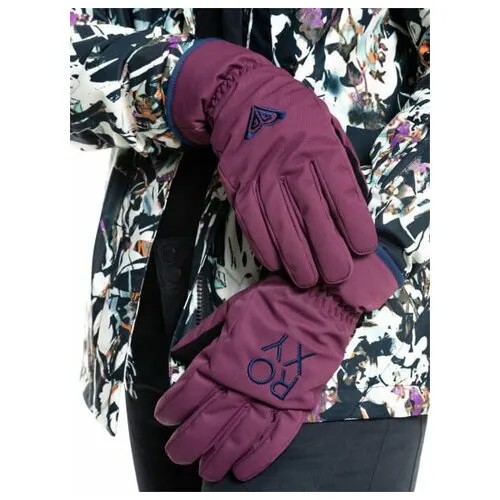 Перчатки Roxy, размер S, фиолетовый