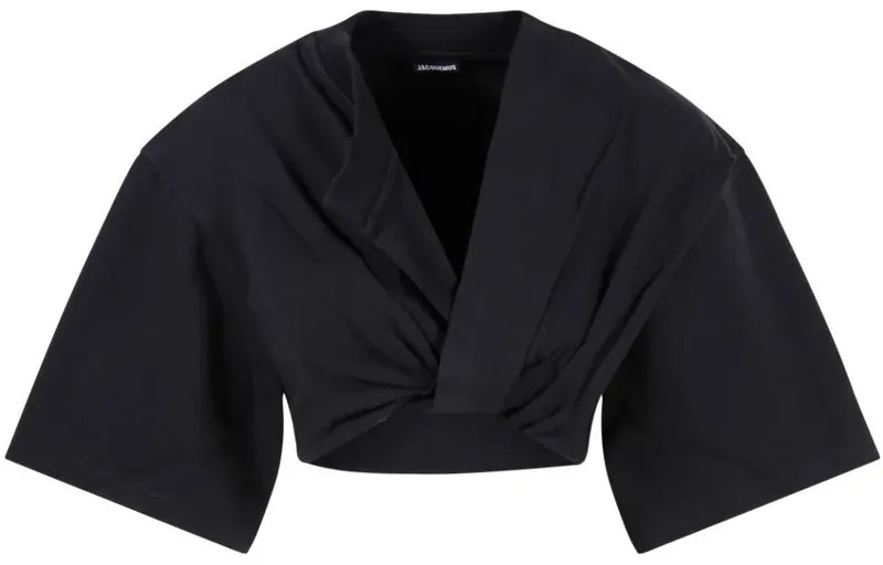 Jacquemus Женская футболка, цвет Black