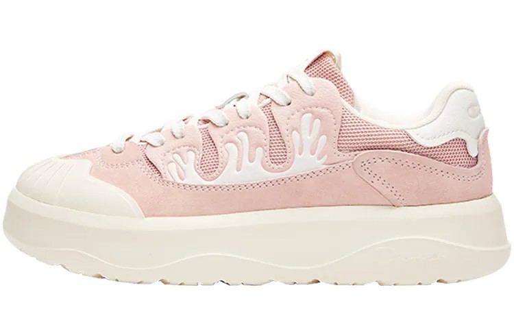 Кроссовки Champion Skateboarding Shoes Women's Low-top Yanmei Powder/cream White, белый