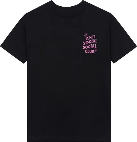 Футболка Anti Social Social Club Coral Crush T-Shirt 'Black', черный