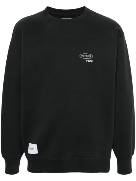 WTAPS толстовка с вышитым логотипом, серый