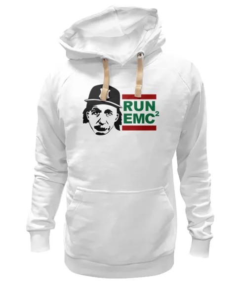 Худи Printio Run emc белое 3XL