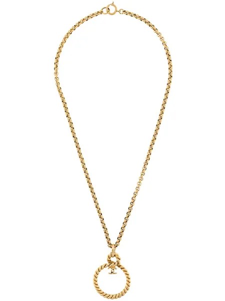 Chanel Pre-Owned колье 1995-го года с логотипом CC