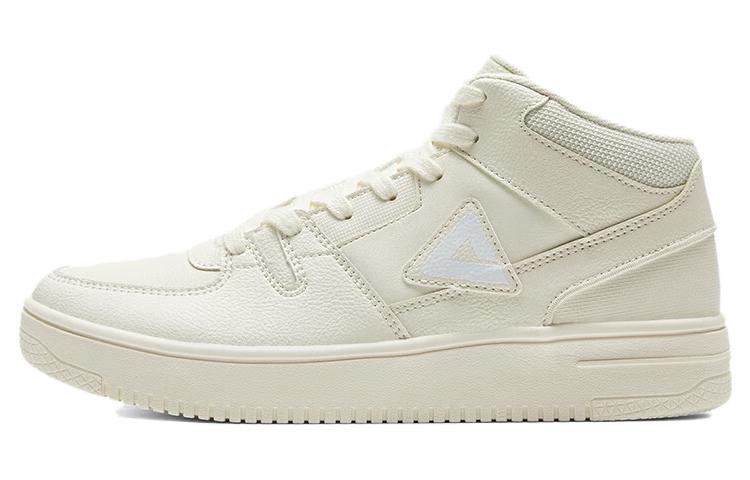 Кроссовки PEAK Skateboarding Shoes Women's Mid-top, белый