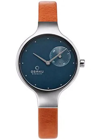 Fashion наручные  женские часы Obaku V201LDCLRZ. Коллекция Leather