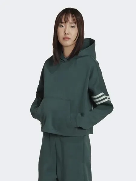 Толстовка adidas Hoodie, зеленый