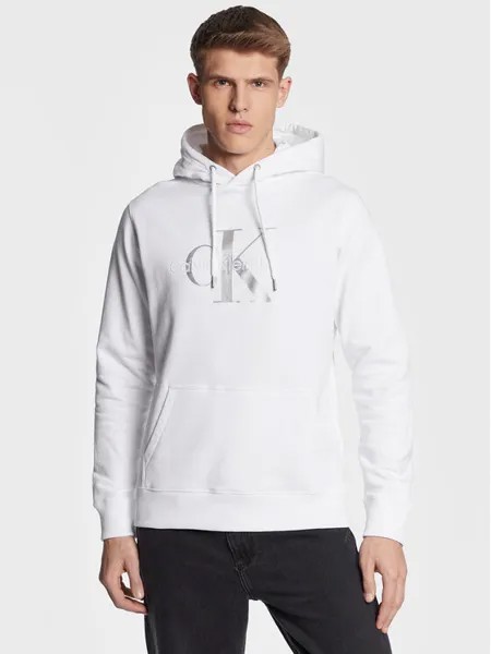 Толстовка обычного кроя Calvin Klein, белый