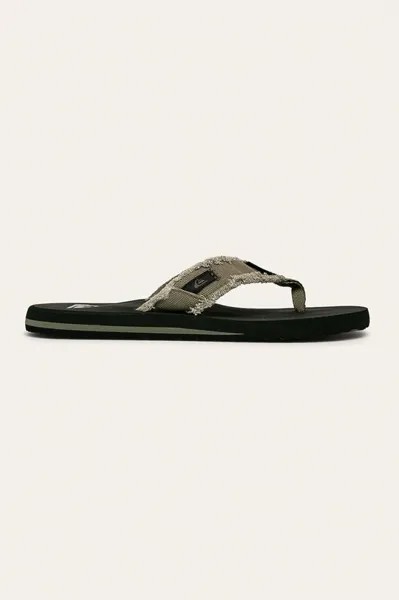 Шлепанцы Quiksilver, зеленый