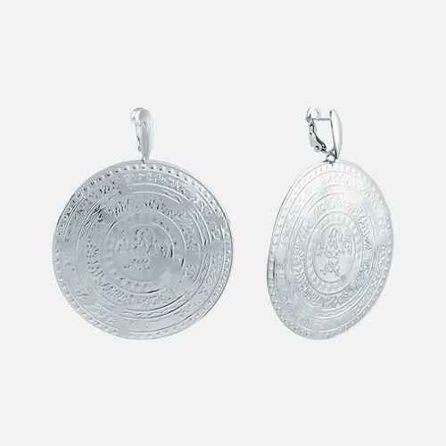 Серьги ELEMENT47, серебро, 925 проба