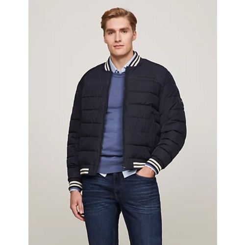 Бомбер TOMMY HILFIGER, размер M, синий