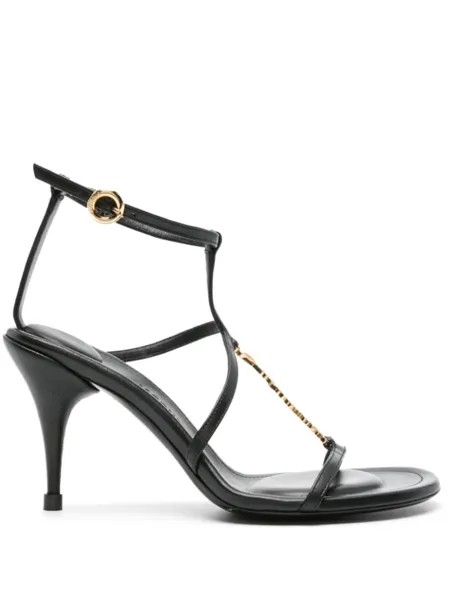 Jacquemus босоножки Les Sandales Pralu 80, черный