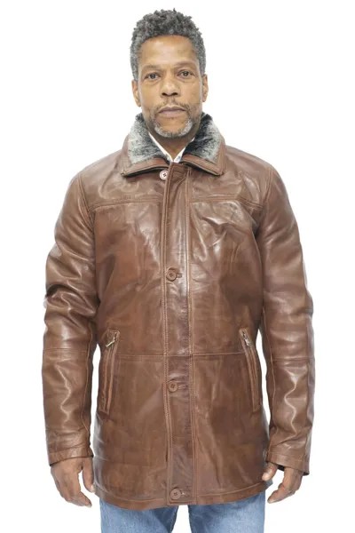 Кожаный Тренч-Алеппо Infinity Leather, коричневый
