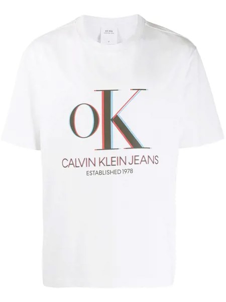 Calvin Klein Jeans Est. 1978 футболка с логотипом