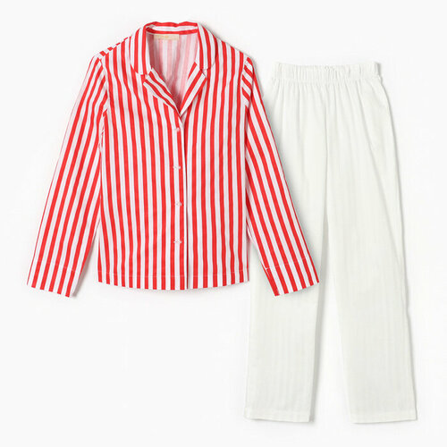Пижама Kaftan, размер 44/46, белый