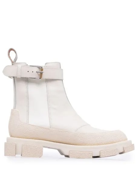 Dion Lee ботинки Gao с пряжками, белый
