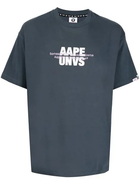 AAPE BY *A BATHING APE® футболка с логотипом