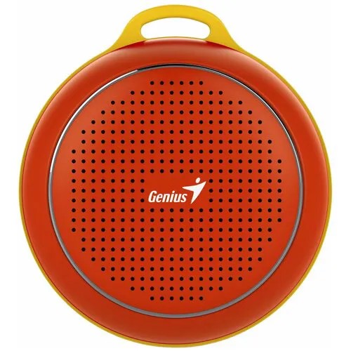 Портативная акустика Genius SP-906BT Plus R2, 3 Вт, red