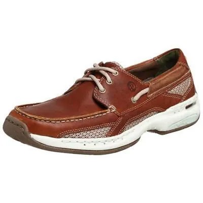 Dunham By New Balance Mens Captain Brown Мокасины 16 Extra Wide (E+) BHFO 9574