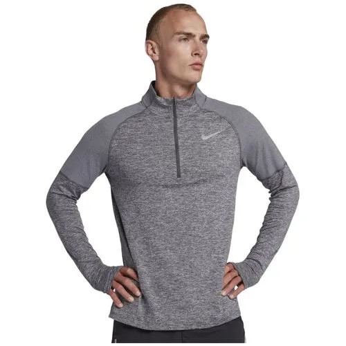 Лонгслив Nike Men's Dri-Fit Element Half Zip Running Top Мужчины CD8273-021 L