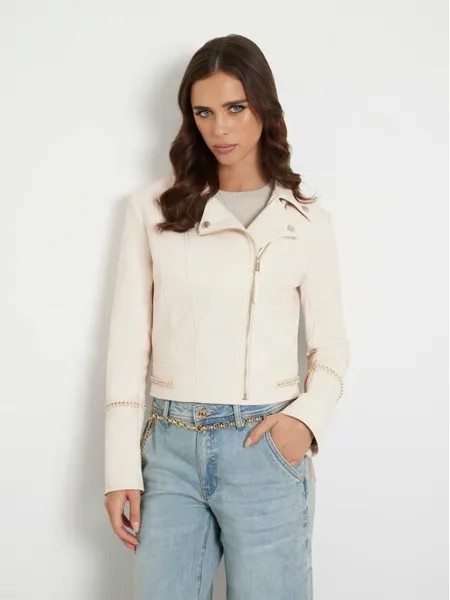 Переходная куртка classic fit Guess, бежевый