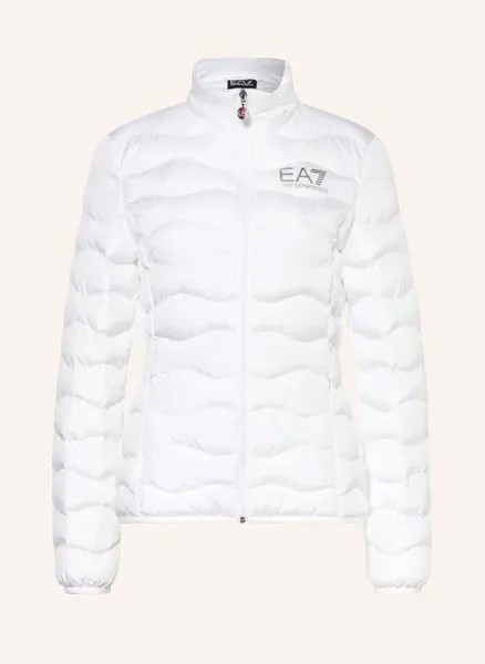 Стеганая куртка Ea7 Emporio Armani, белый