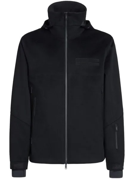 Zegna Oasi Elements cashmere jacket, черный