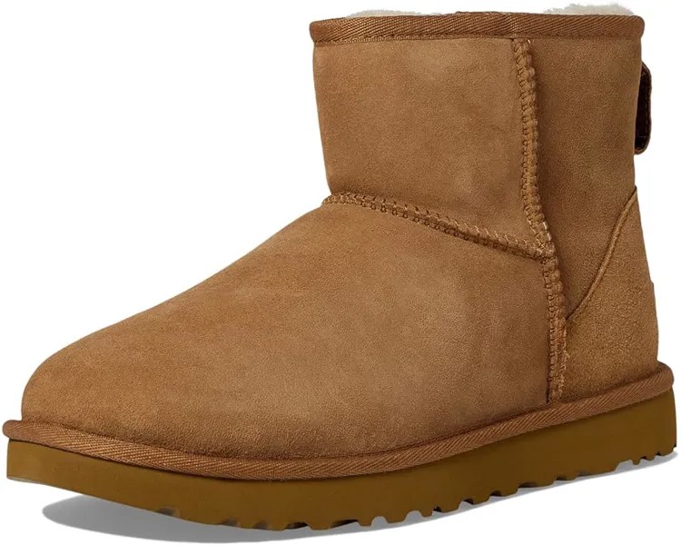 Ботинки UGG SINGLE SHOE - Classic Mini II, цвет Chestnut