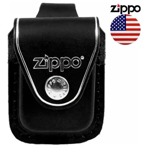 Zippo Чехол для зажигалки Zippo на ремень черного цвета