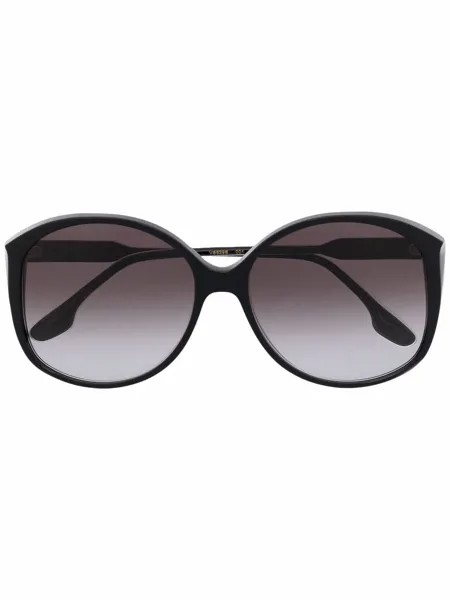 Victoria Beckham Eyewear солнцезащитные очки в массивной оправе