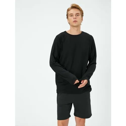 Лонгслив KOTON, размер XL, черный