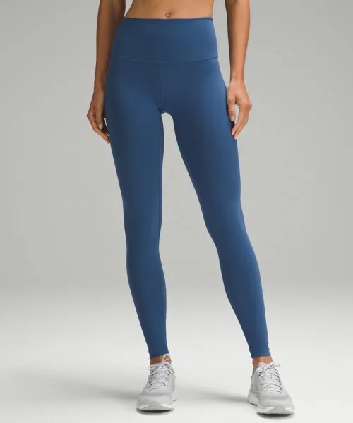 Леггинсы Wunder Train High-Rise Lululemon, синий