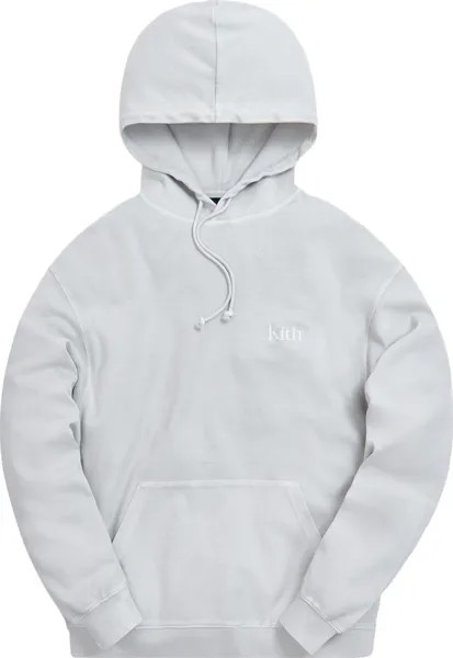Худи Kith Williams III Crystal Wash Hoodie 'Oyster Mushroom', серый