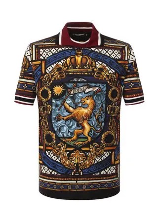 Хлопковое поло Dolce & Gabbana