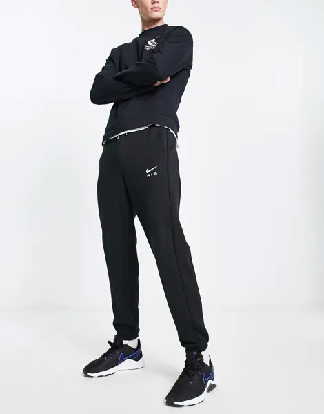 Черные джоггеры Nike Air