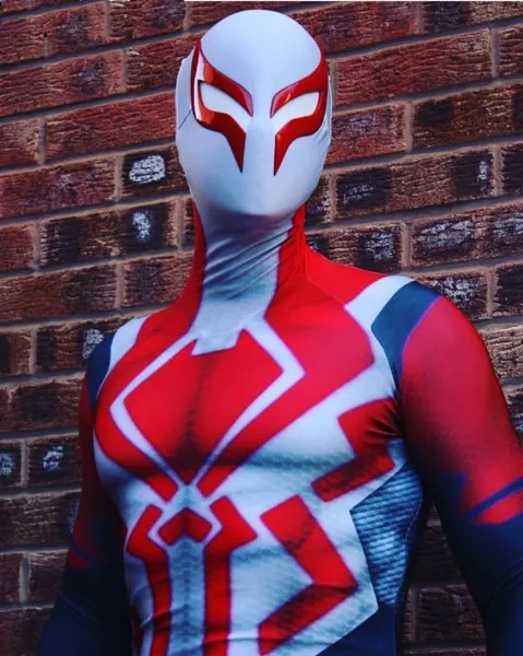 2099 Alex костюм Человека-паука спандекс, костюм для Хэллоуина с 3D принтом, костюм супергероя для косплея, костюм для мальчика Spidey Zentai, костюмы для взрослых и детей