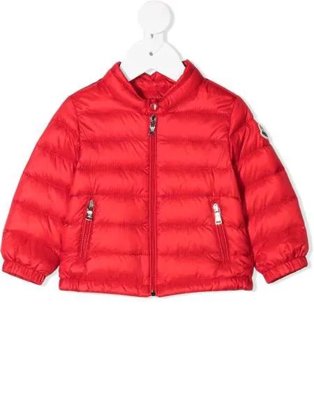 Moncler Enfant пуховик с длинными рукавами