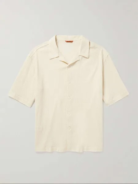 Рубашка из сирсакера Solana Camp-Collar BARENA, бежевый